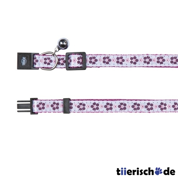 Katzen-Halsband Flower, mit Motiv, Nylon Bild 3