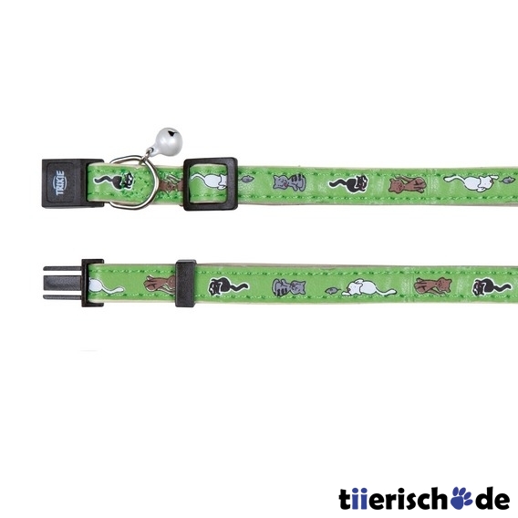Katzenhalsband Kunstleder mit Motiv Bild 2