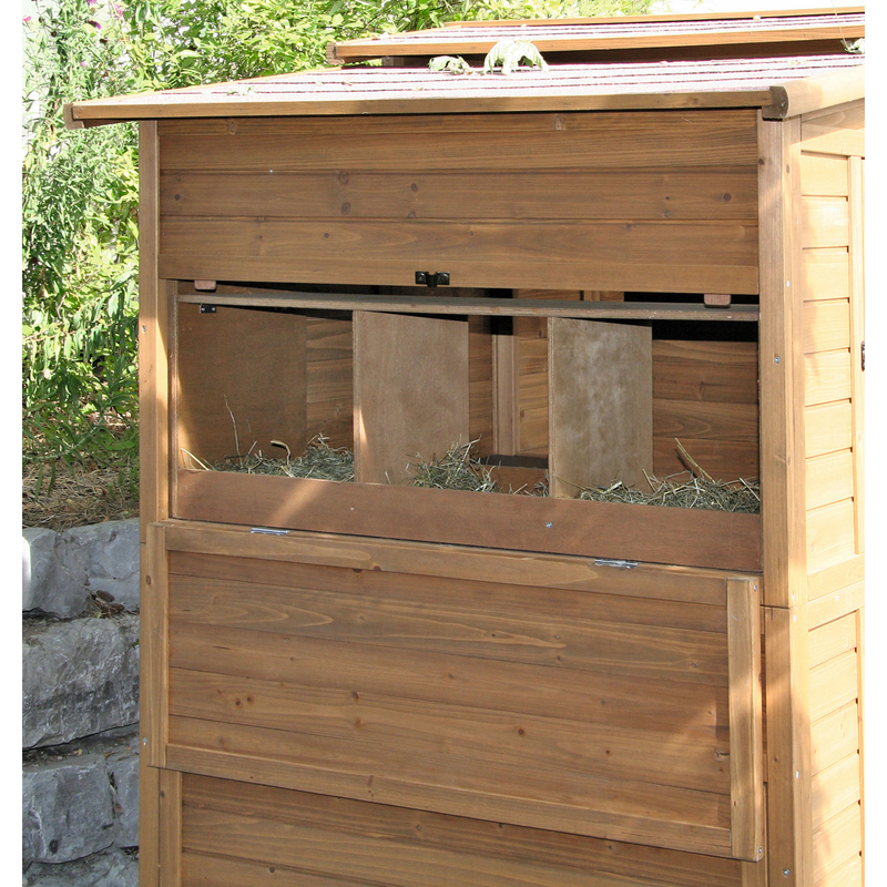 Hühnerhaus Hühnerstall XXL aus Holz Bild 4