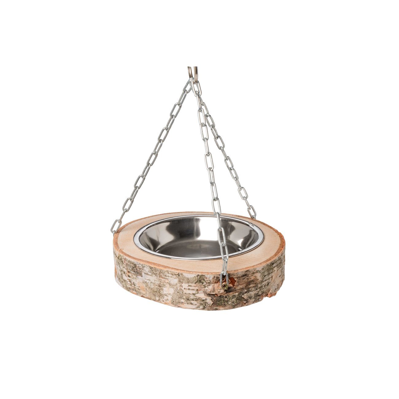 HUGRO® Futterschale aus Birke für Vögel Bild 1