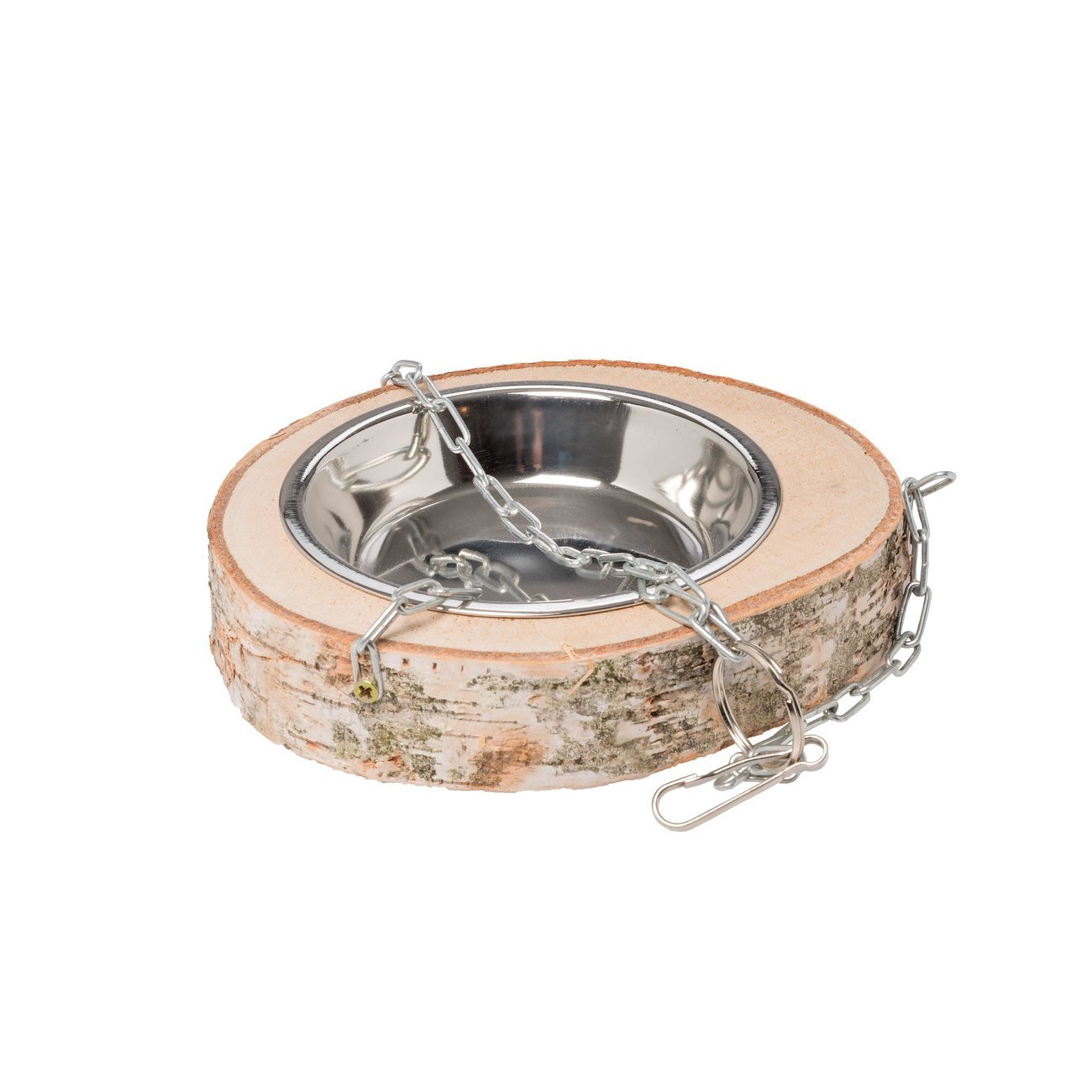 HUGRO® Futterschale aus Birke für Vögel Bild 2