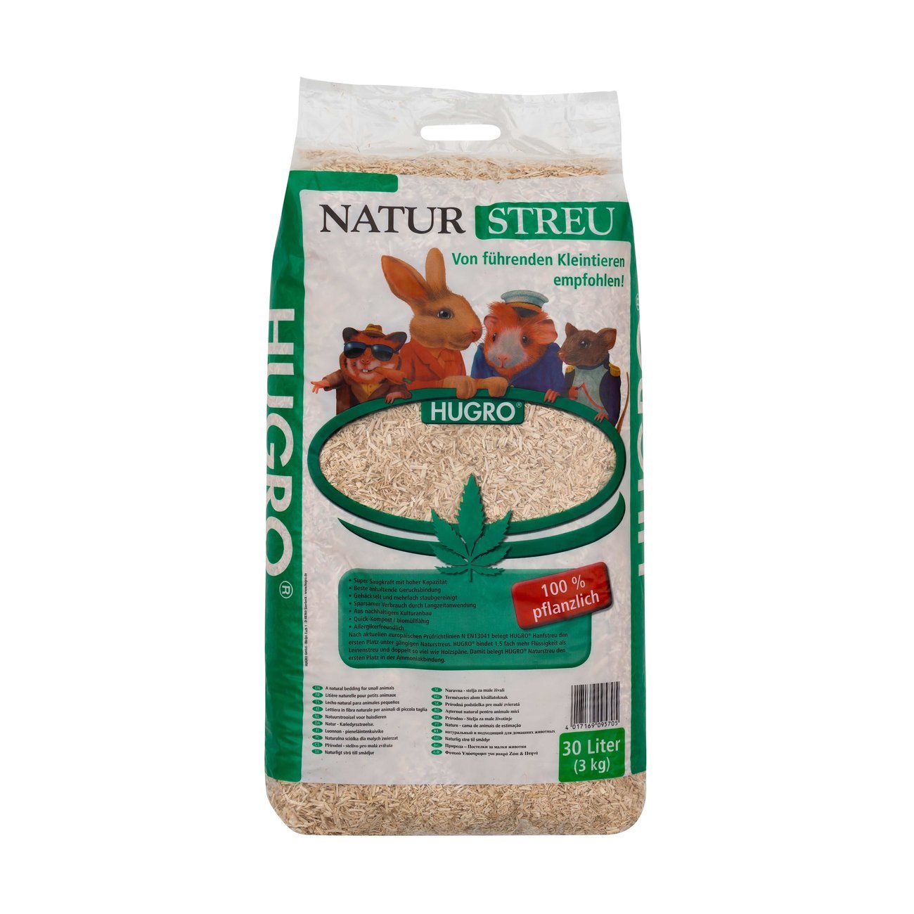 HUGRO Hanfstreu für Nager Bild 3