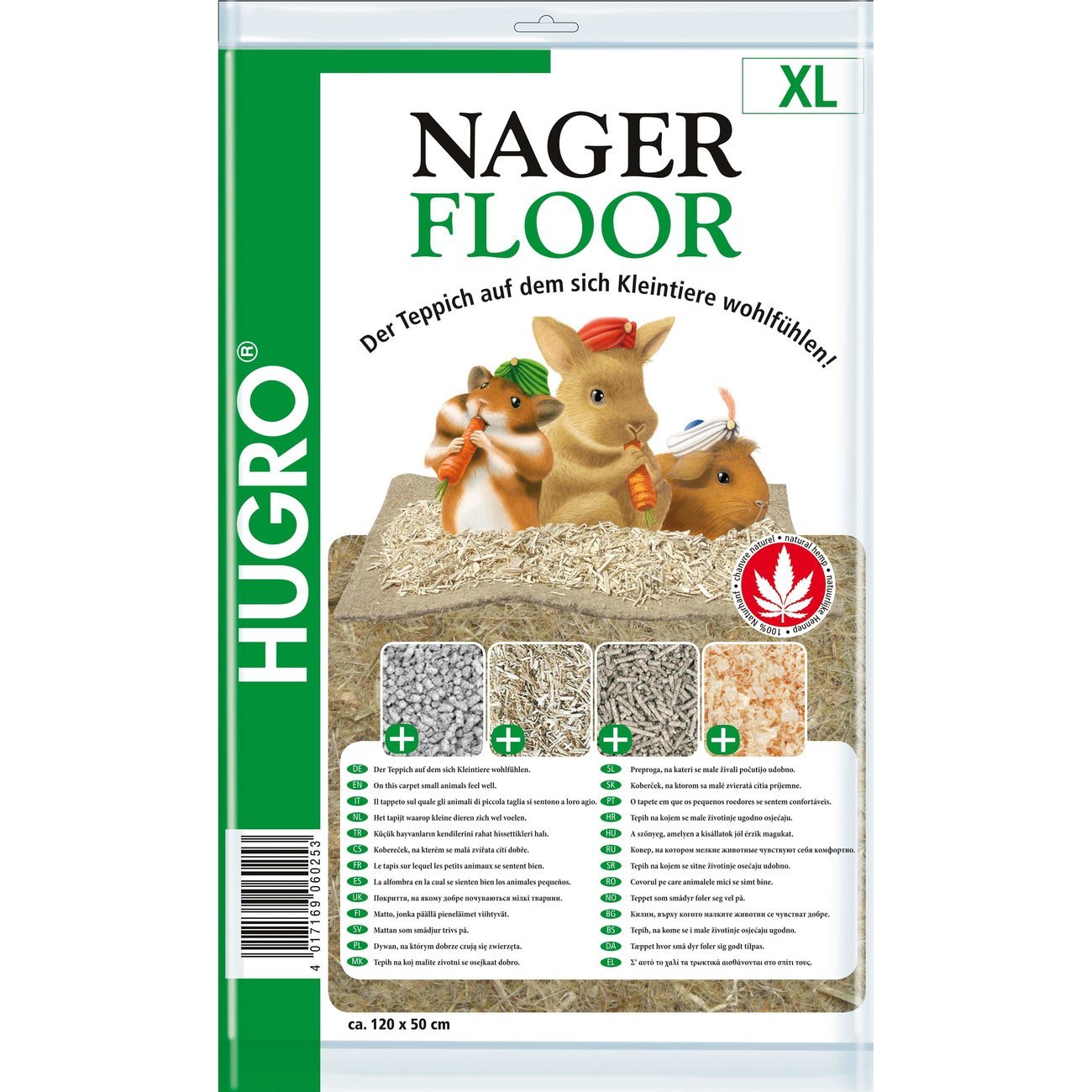 Hugro Nagerteppich Nagerfloor Hanfmatte Bild 4