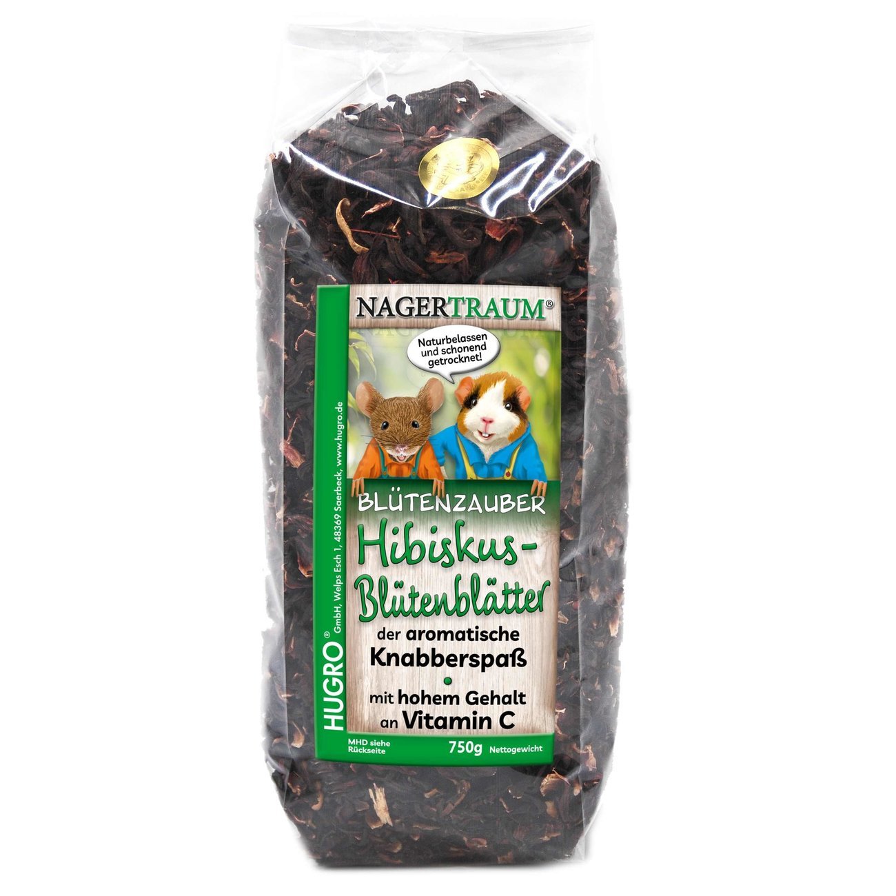 Hugro Nagertraum Hibiskusblütenblätter Bild 3