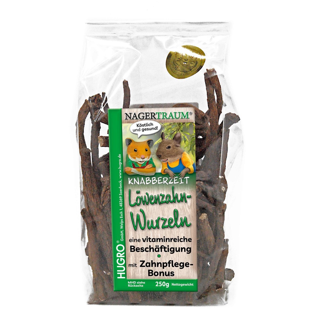 HUGRO® Nagertraum Löwenzahnwurzeln Bild 1