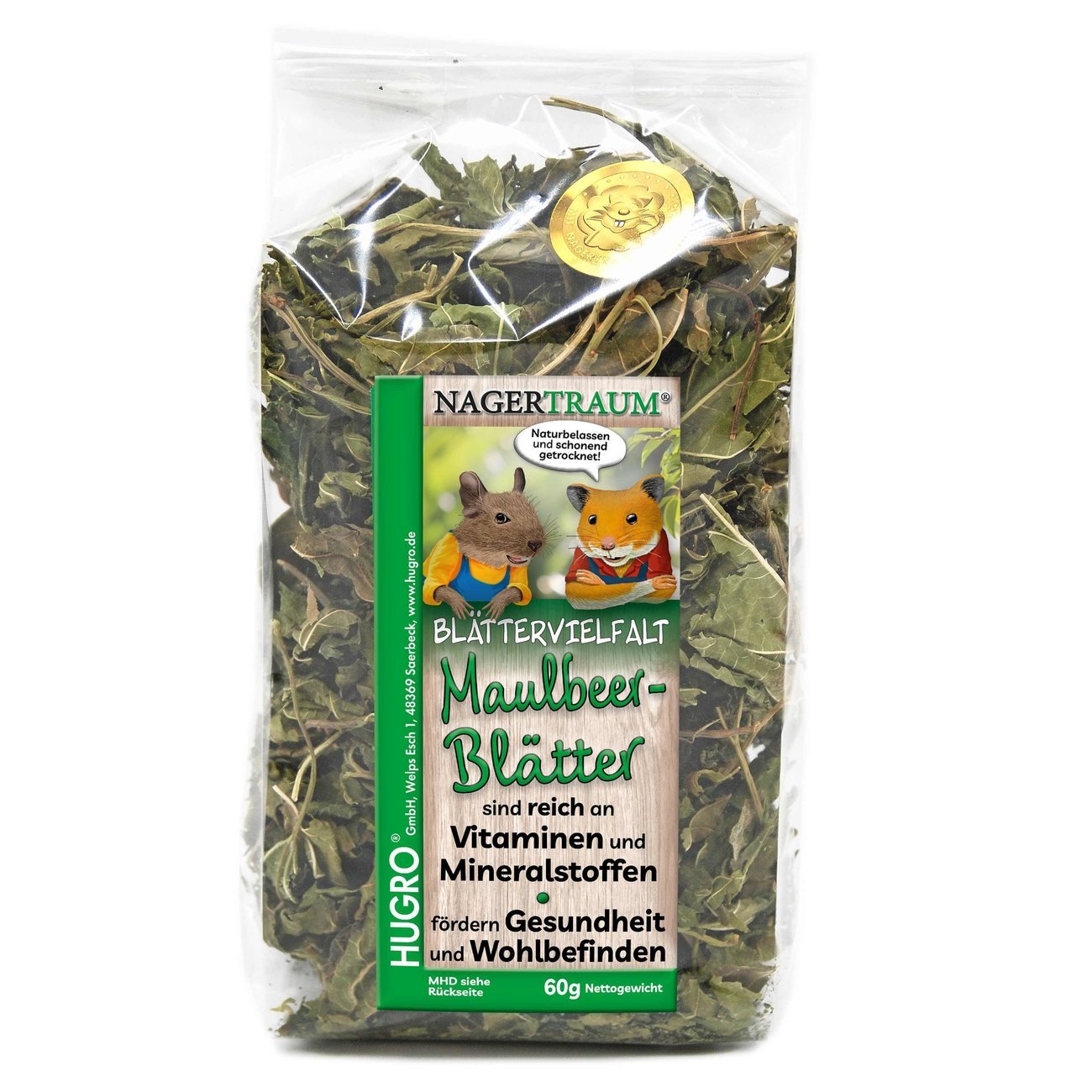 HUGRO® Nagertraum Maulbeerblätter Bild 1