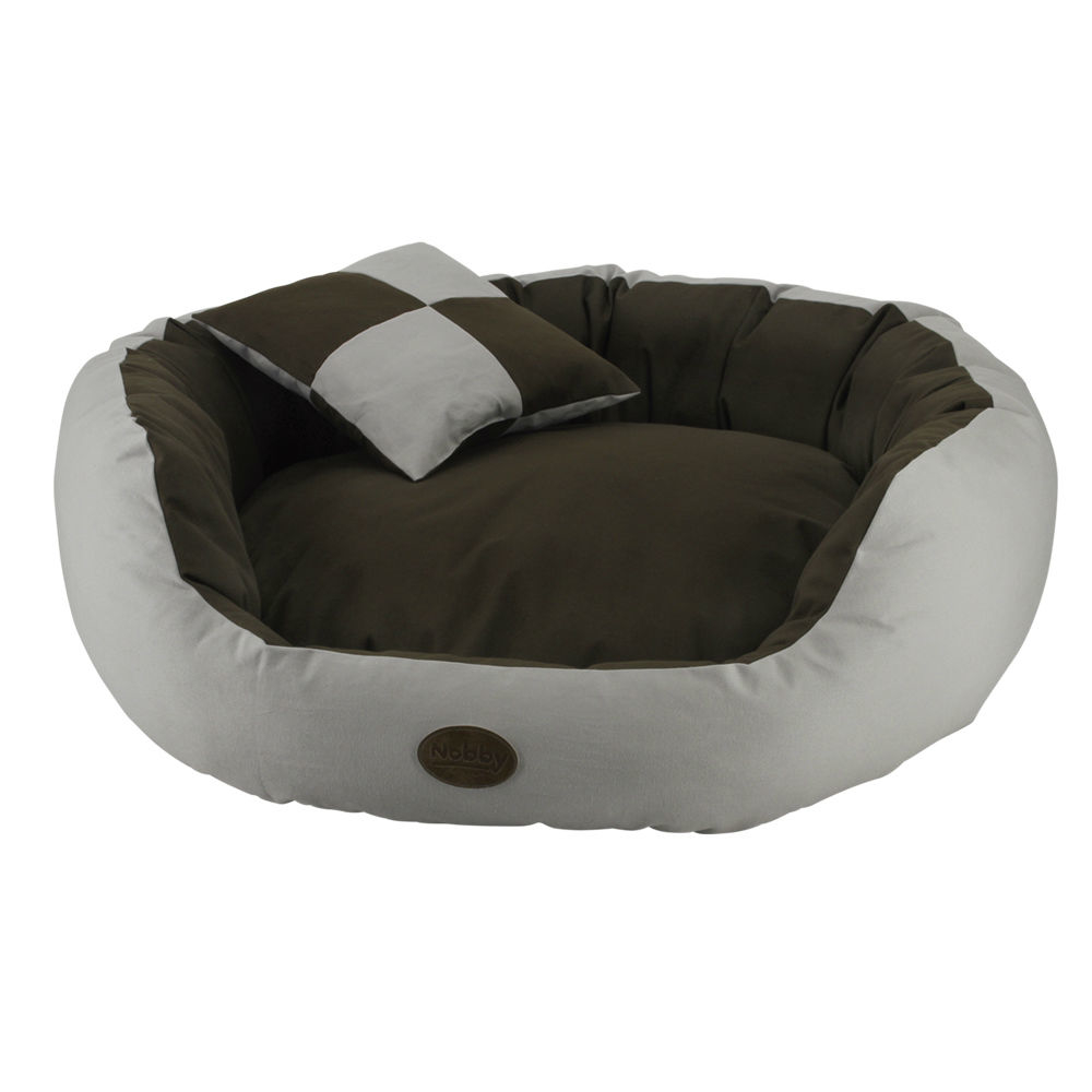 Hunde Donut mit Einstieg Lobo, Ø 60 cm, grau Hunde Donut mit Einstieg Lobo, Ø 60 cm, grau
