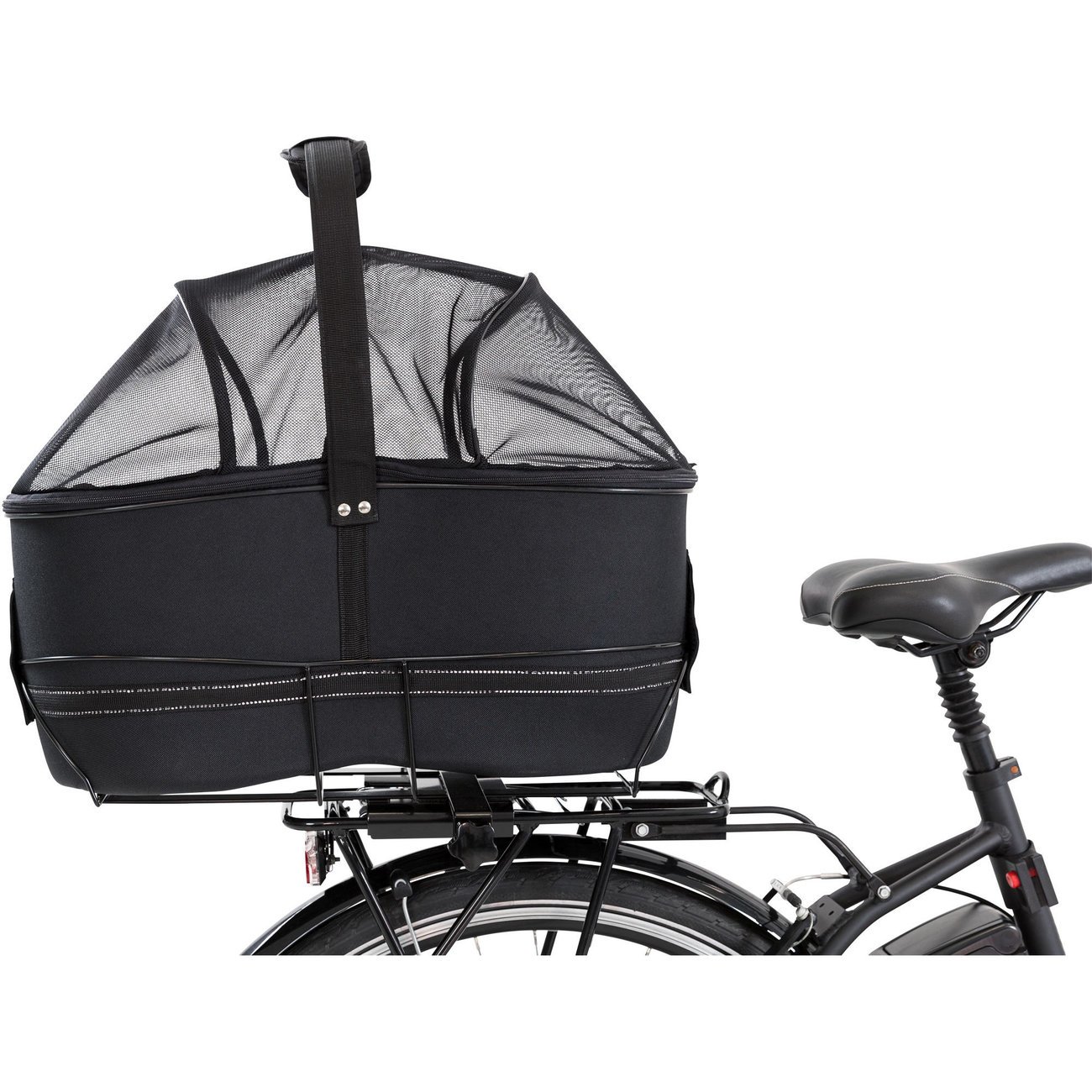 Hundefahrradkorb Long für Gepäckträger Bild 7