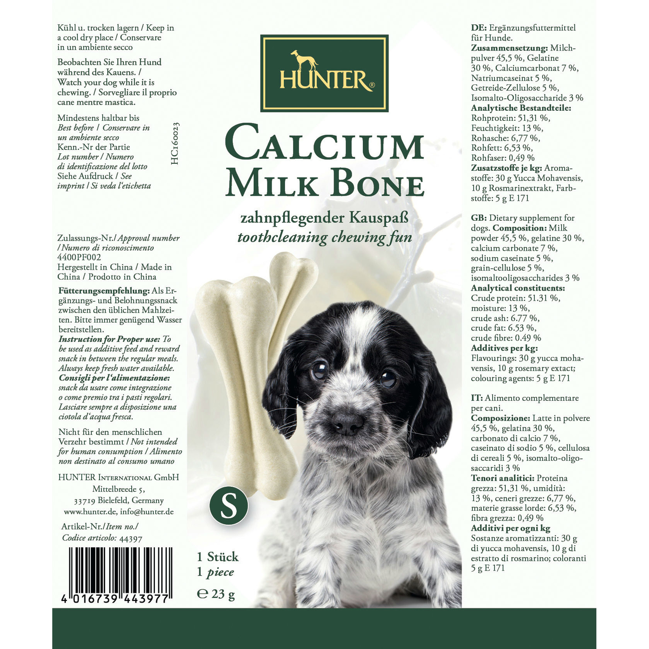 Hundeknochen Calcium Milk Bone Bild 3