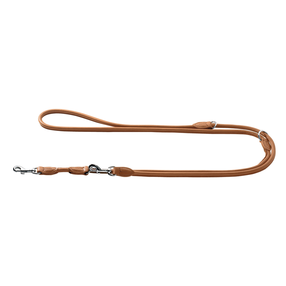 Hundeleine Elchleder Round and Soft Petit für kleine Hunde Bild 1
