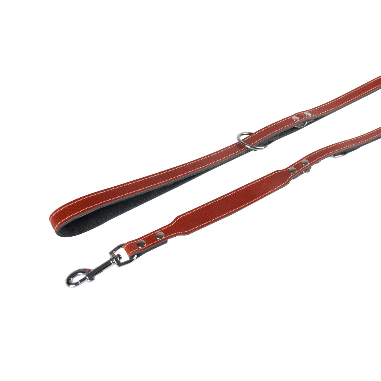 Hundeleine Twist aus Leder Bild 5