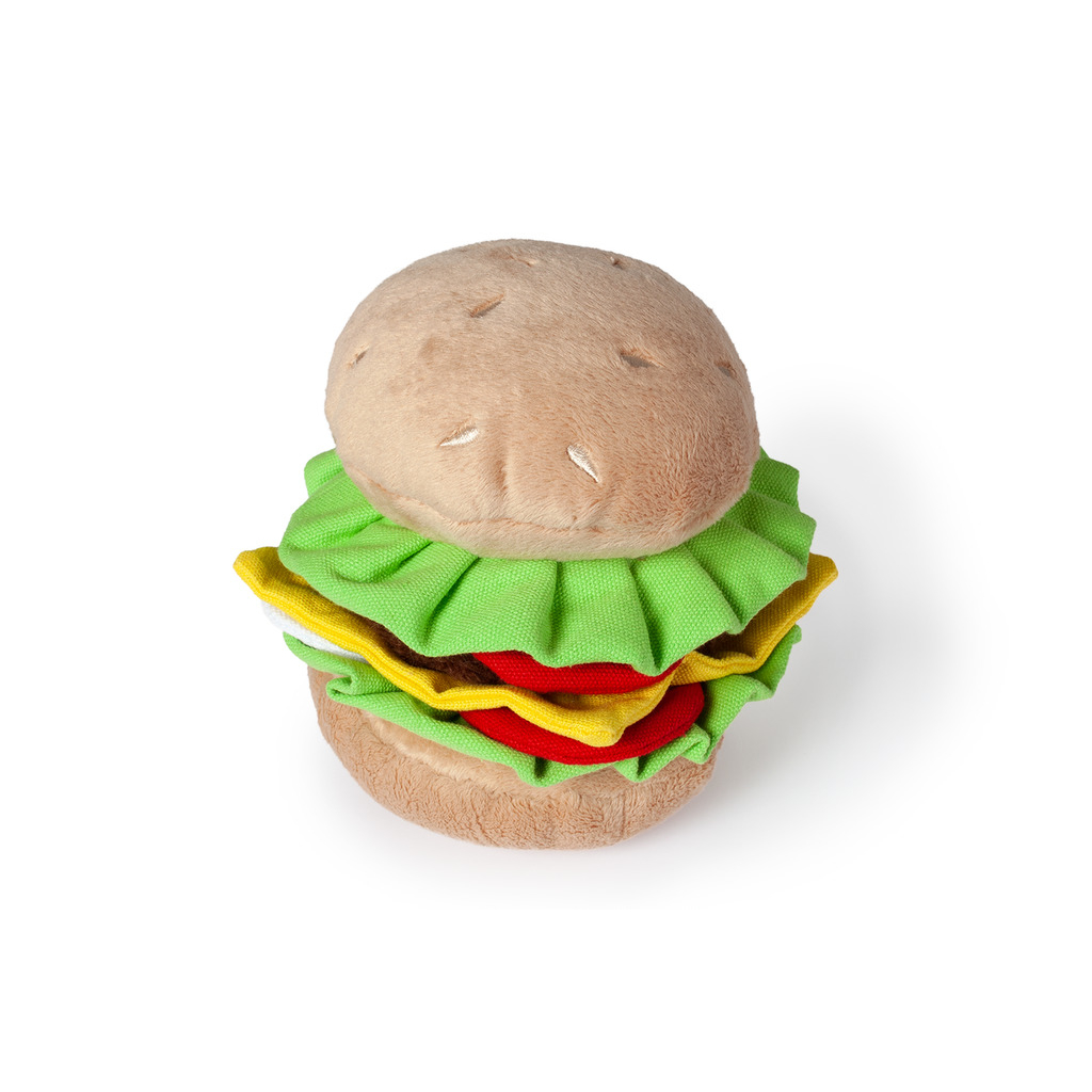 Hundespielzeug aus Plüsch Burger Bild 3