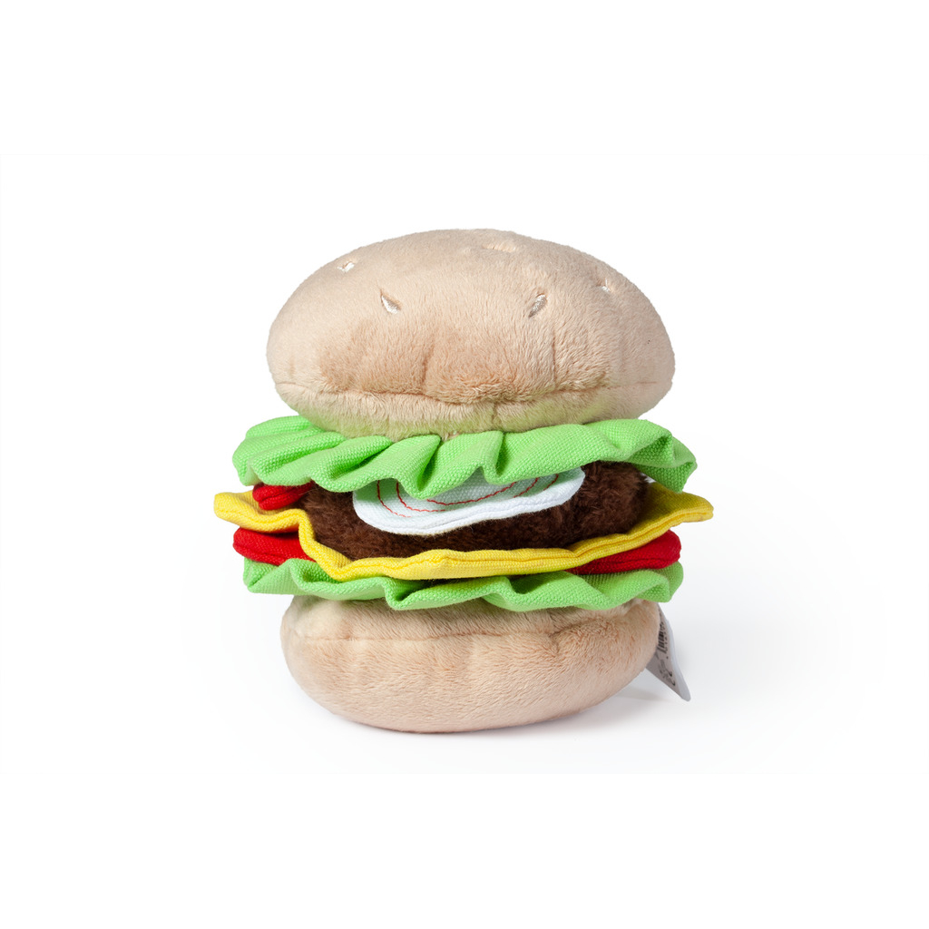 Hundespielzeug aus Plüsch Burger Bild 1