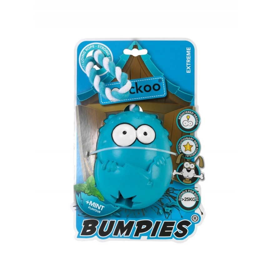 Hundespielzeug Coockoo Bumpies mit Seil Bild 1