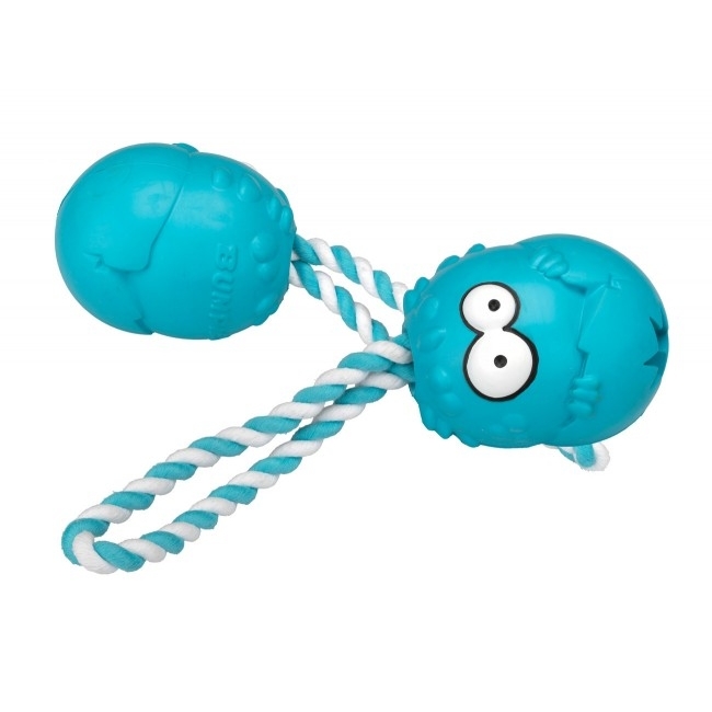 Hundespielzeug Coockoo Bumpies mit Seil Bild 2