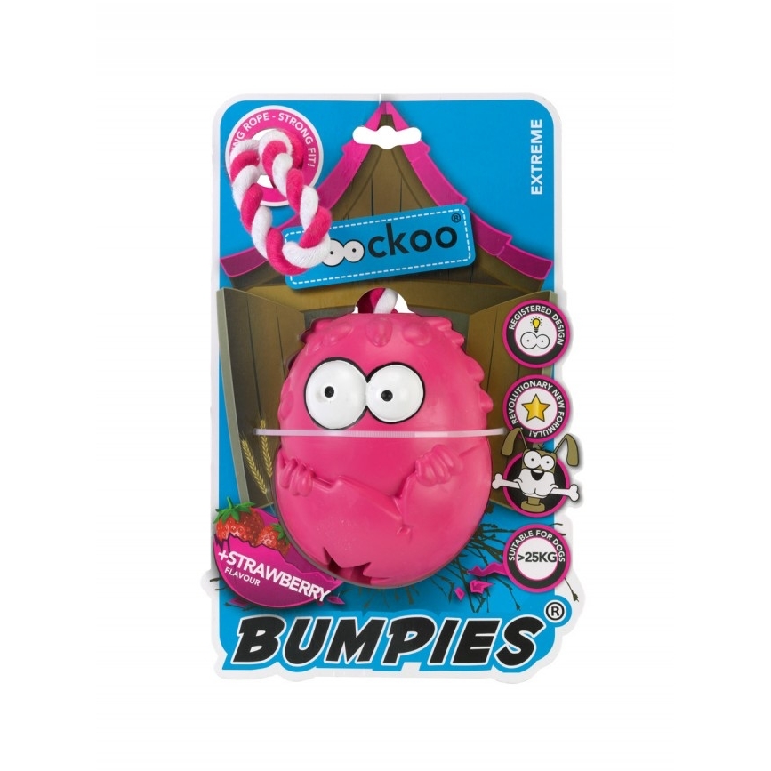 Hundespielzeug Coockoo Bumpies mit Seil Bild 3