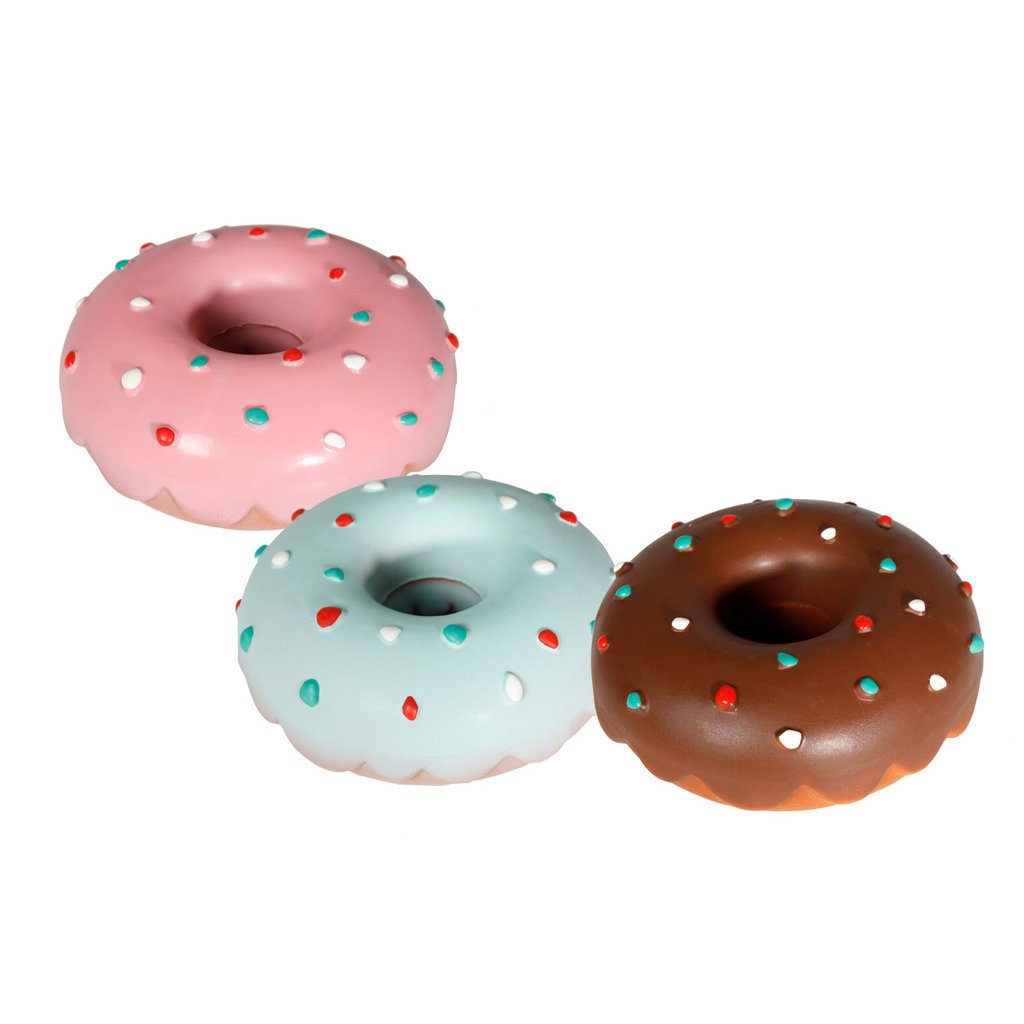Hundespielzeug Doggy Donut aus Latex Bild 1