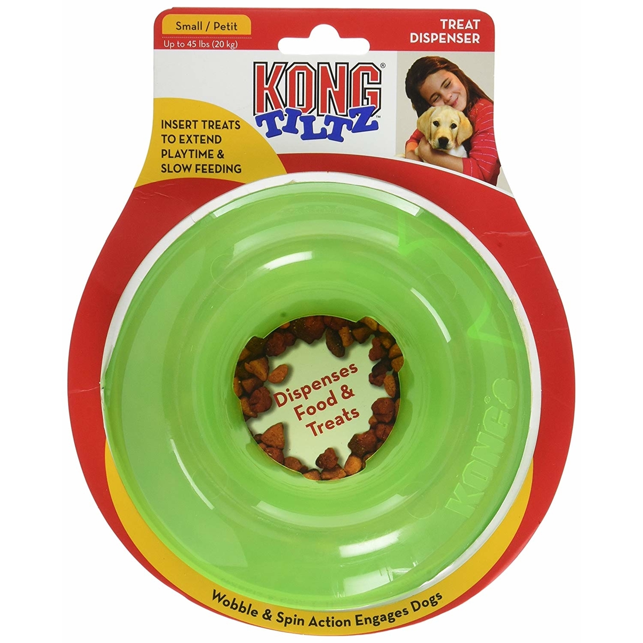 Hundespielzeug KONG Tiltz Bild 4