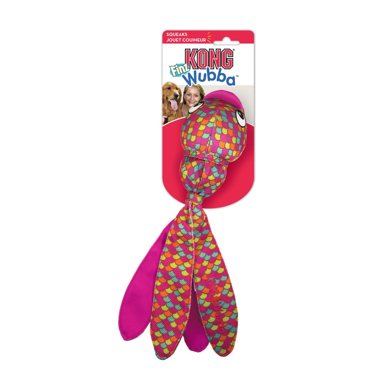 Hundespielzeug KONG Wubba Finz Bild 5