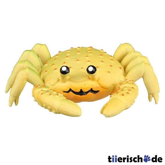 Hundespielzeug Krebs aus Latex Bild 1
