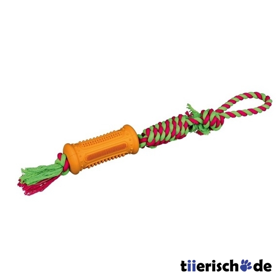 Hundespielzeug Stick am Tau Bild 1