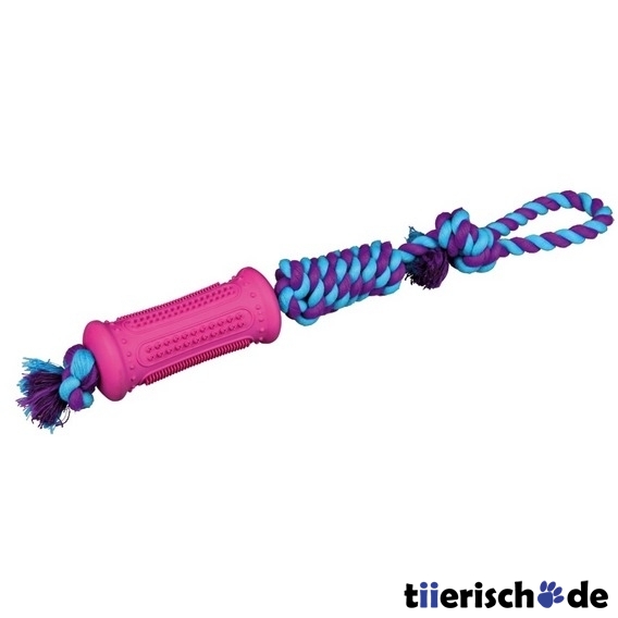 Hundespielzeug Stick am Tau Bild 2