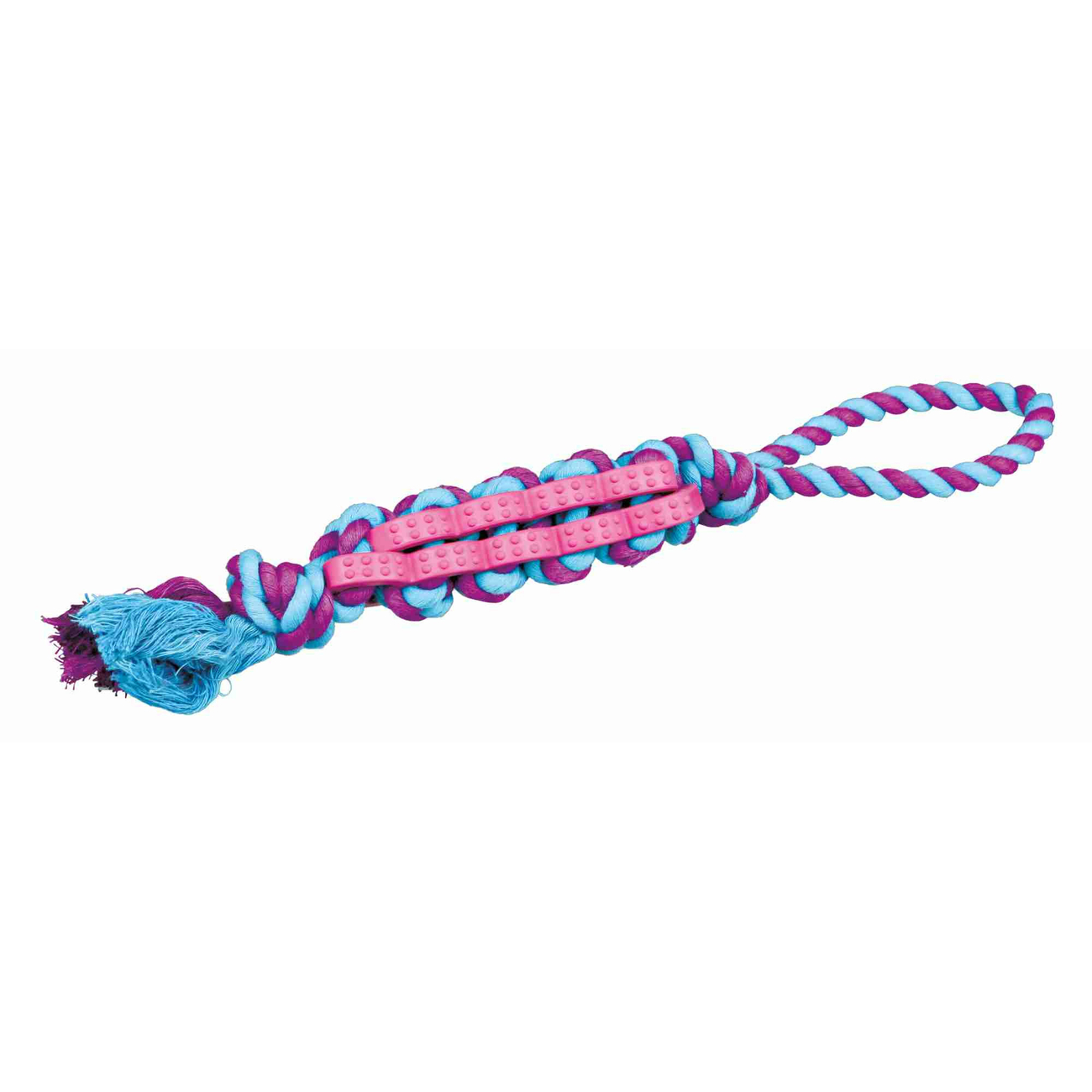 Hundespielzeug Twisted Stick mit Tau Bild 1