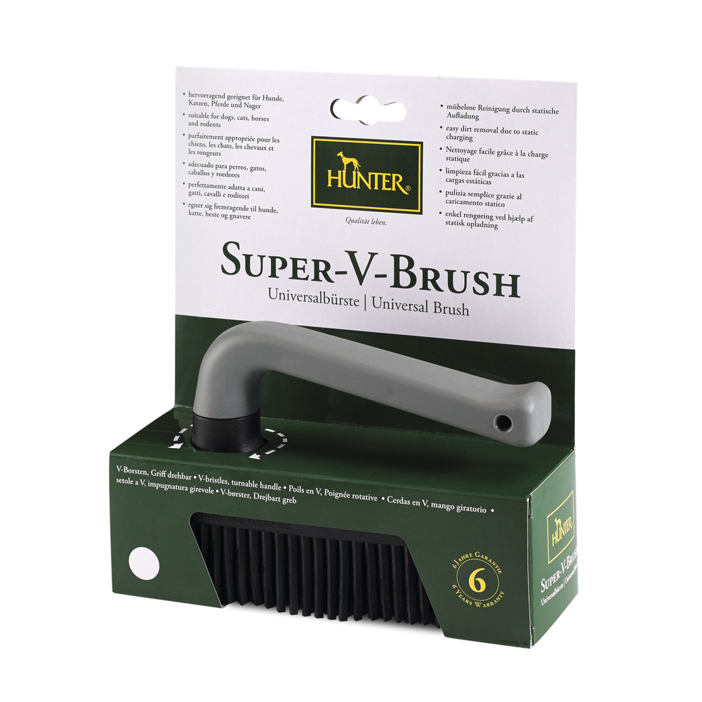 Hunter Bürste Super V-Brush Bild 3