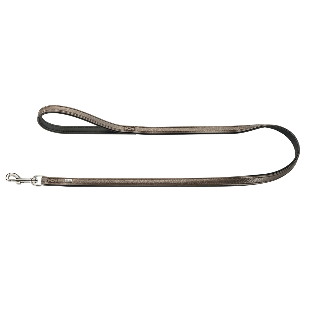 Hunter Führleine aus Leder Capri Pearl Bild 4