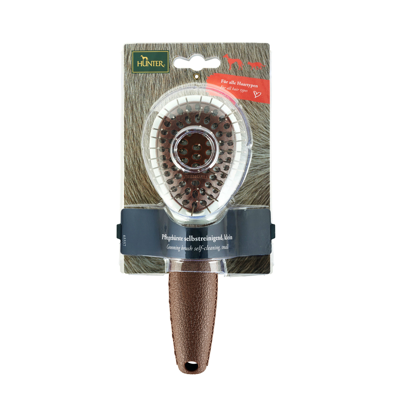 Hunter Haustier Pflegebürste Spa selbstreinigend Bild 7