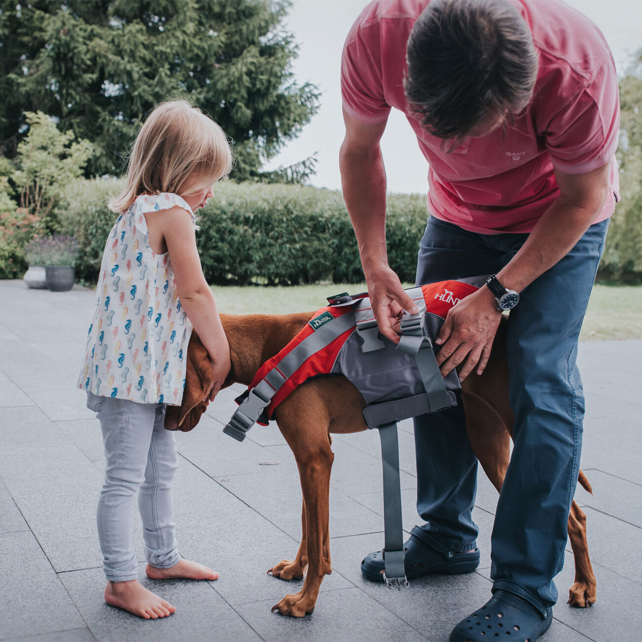 Hunter Hunde Schwimmweste Moss Bild 3