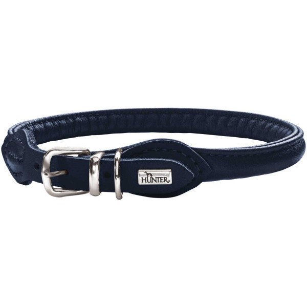 Hunter Hundehalsband Round & Soft Leder Bild 4