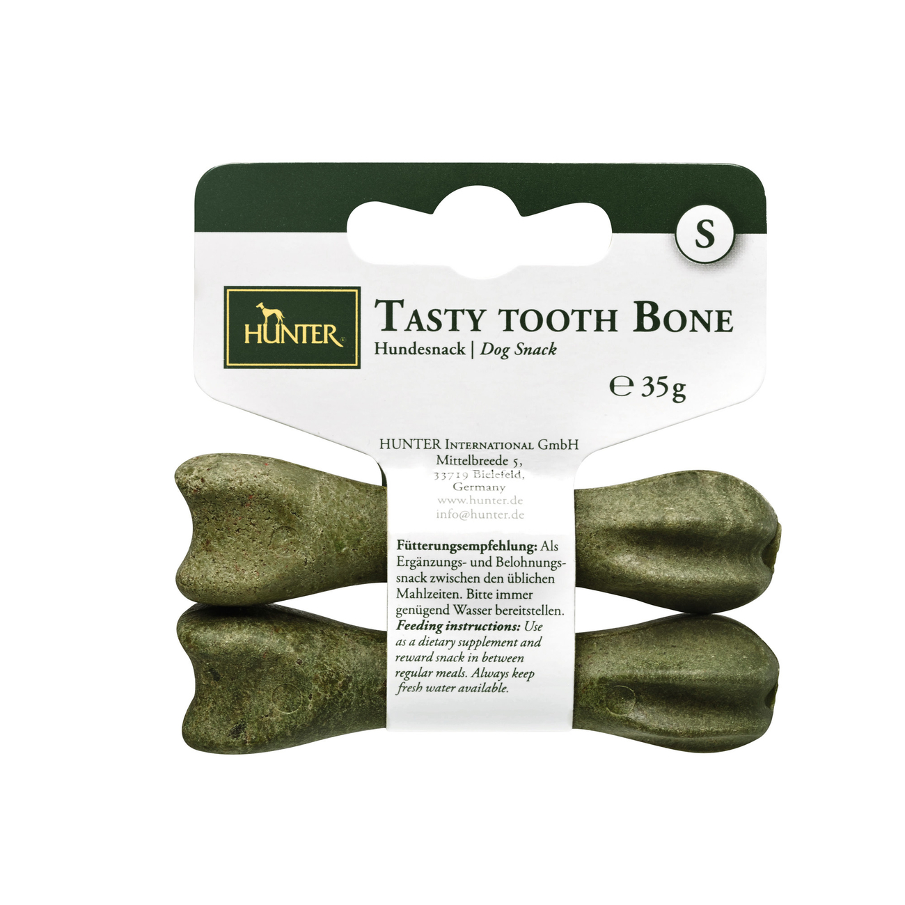 Hunter Hundesnack Tasty Tooth Bone Bild 1