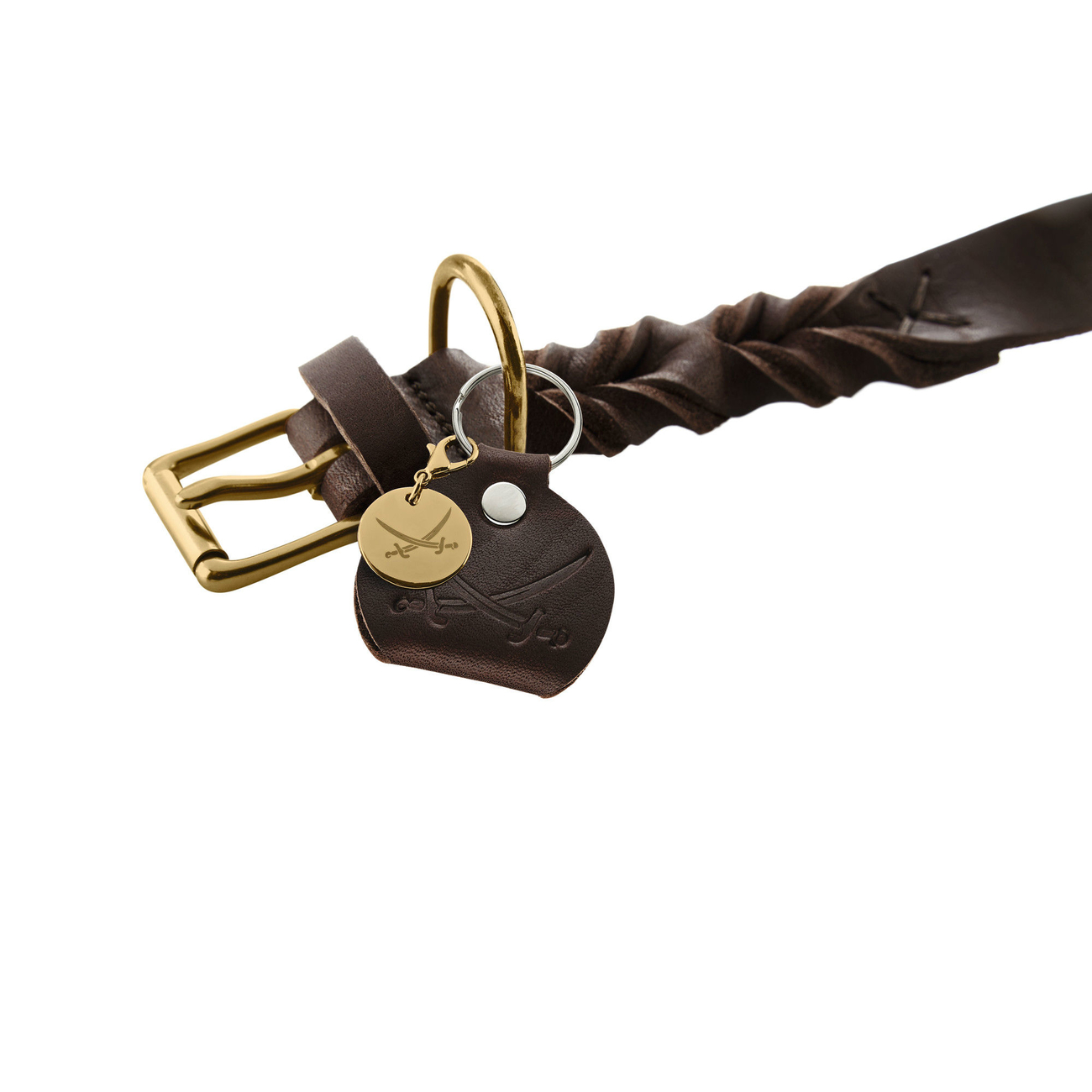 Hunter Leder Halsband Sansibar Solid Bild 8