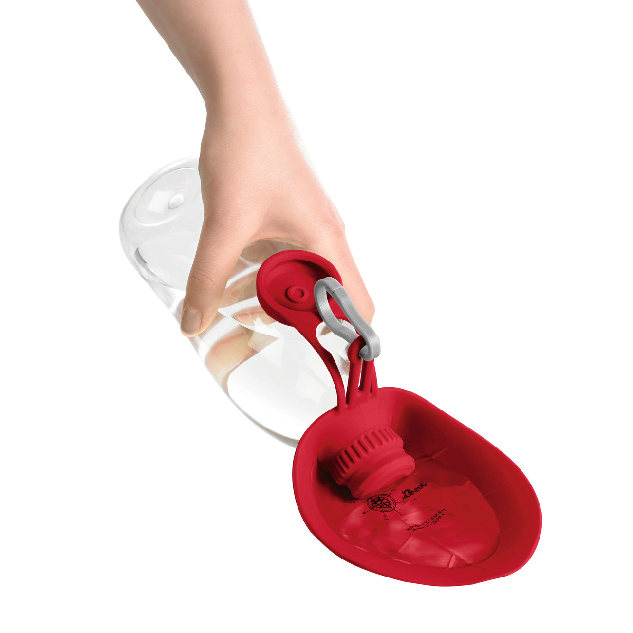 Hunter Outdoor Hunde Trinkflasche mit Silikonnapf List Bild 5