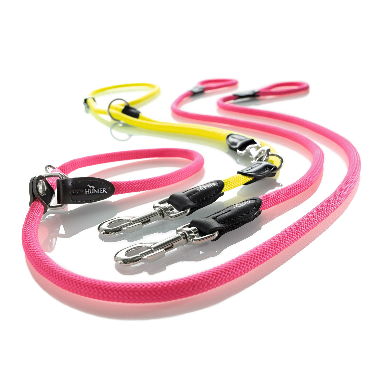 Hunter Retrieverleine Freestyle Neon Tau Bild 3