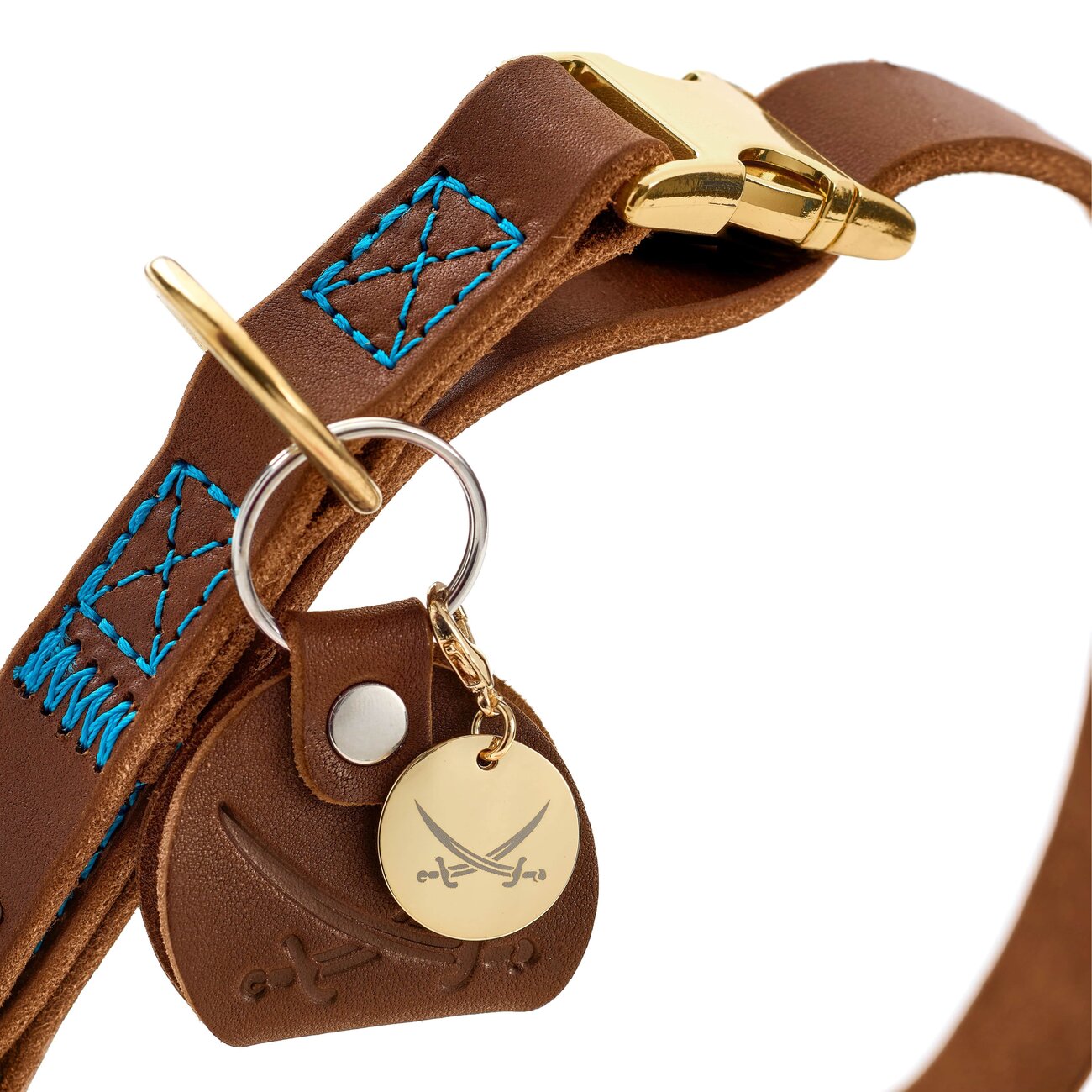 Sansibar Leder Halsung für Hunde Bild 5