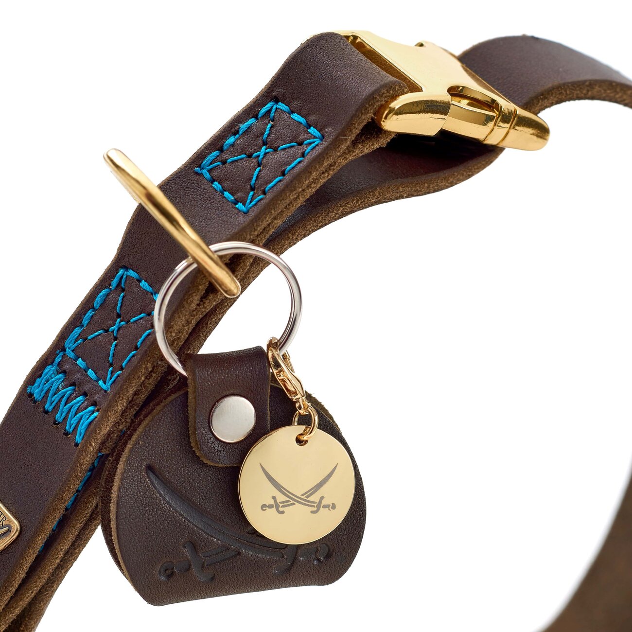 Sansibar Leder Halsung für Hunde Bild 8