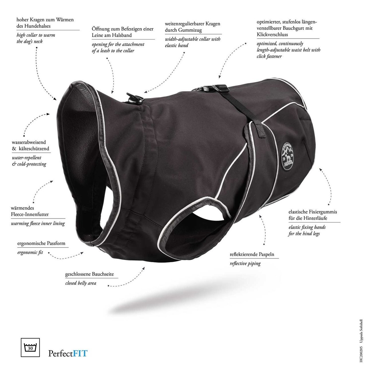 HUNTER Softshell Hundemantel Uppsala Bild 7