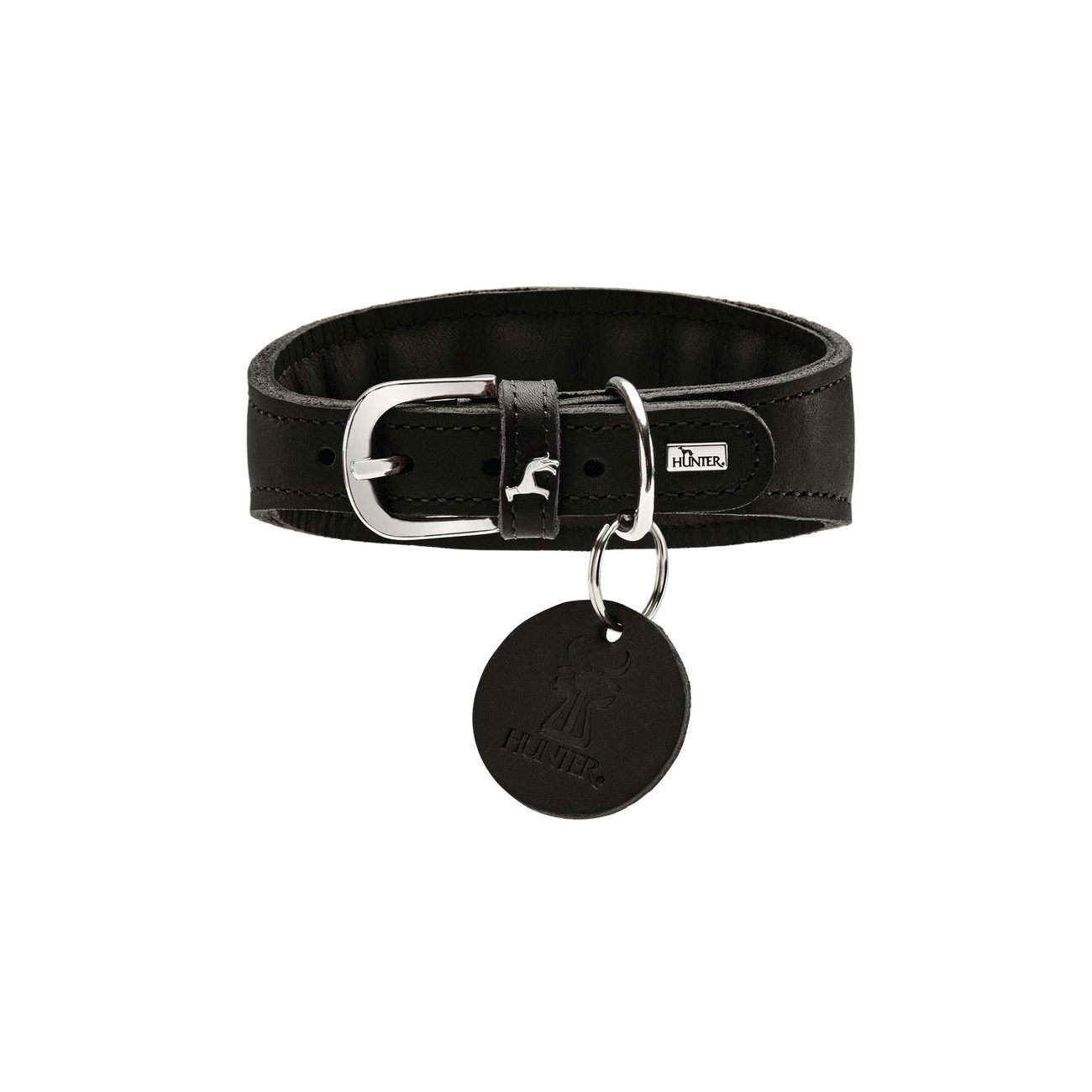 Hunter Windhundhalsband Larvik Style aus Leder Bild 5