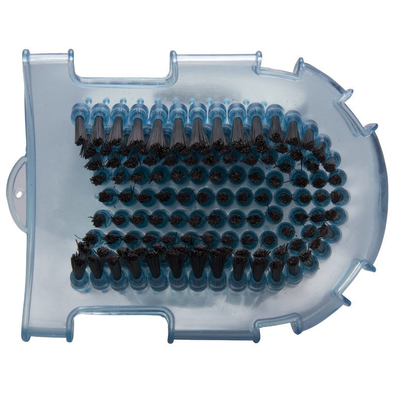 Putzhandschuh mit Bürste und Massageseite Bild 2