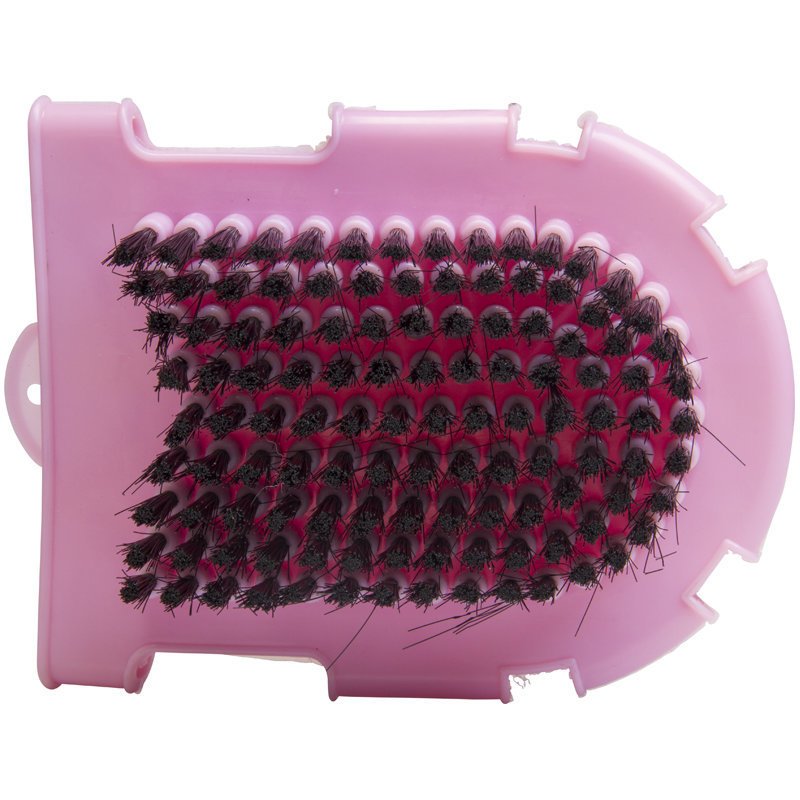 Putzhandschuh mit Bürste und Massageseite Bild 5