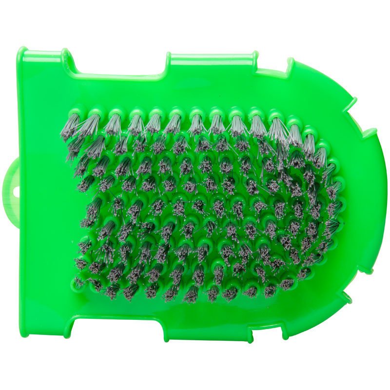 Putzhandschuh mit Bürste und Massageseite Bild 6