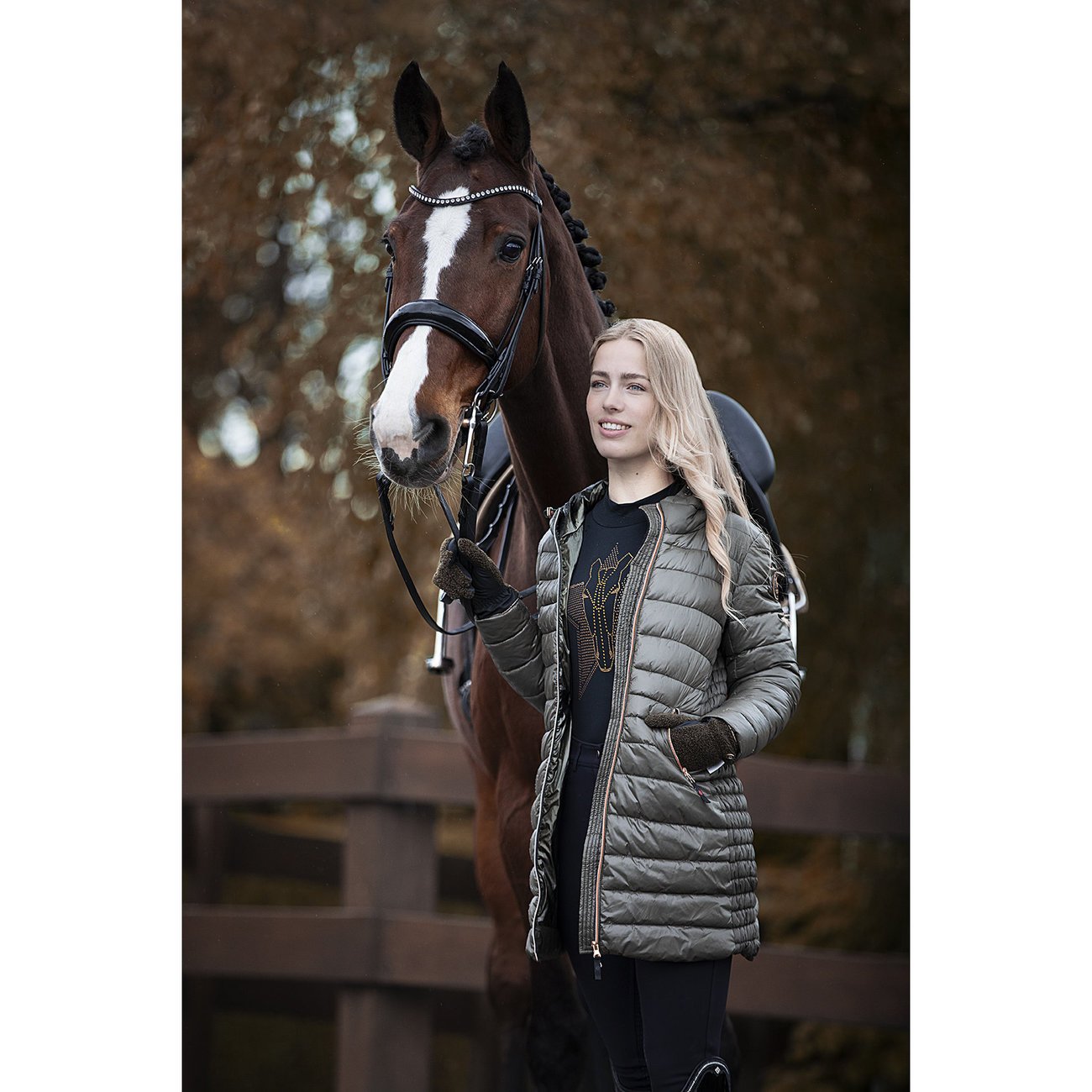 Reitmantel IRHCity Stars Bild 3