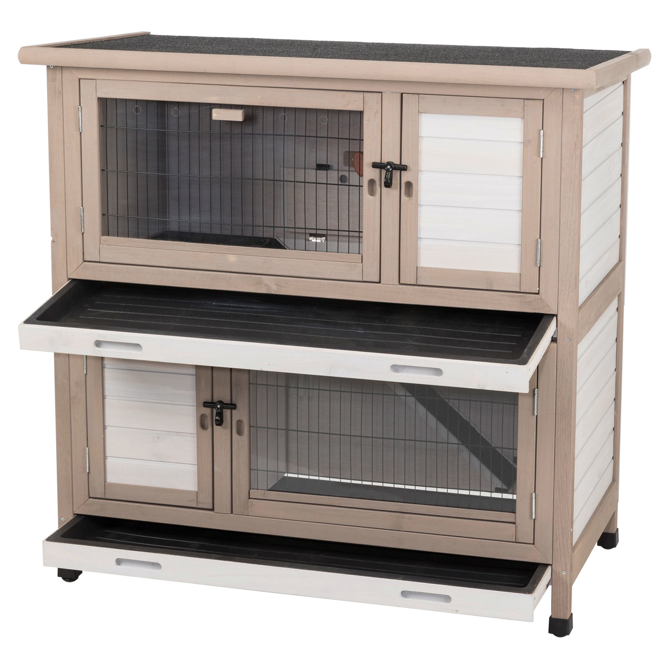 Kleintierstall mit zwei Etagen und Wärmedämmung Bild 8