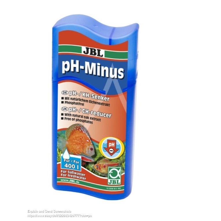 JBL pH-Minus zur Senkung der pH-Werte für Süßwasser-Aquarien Bild 1