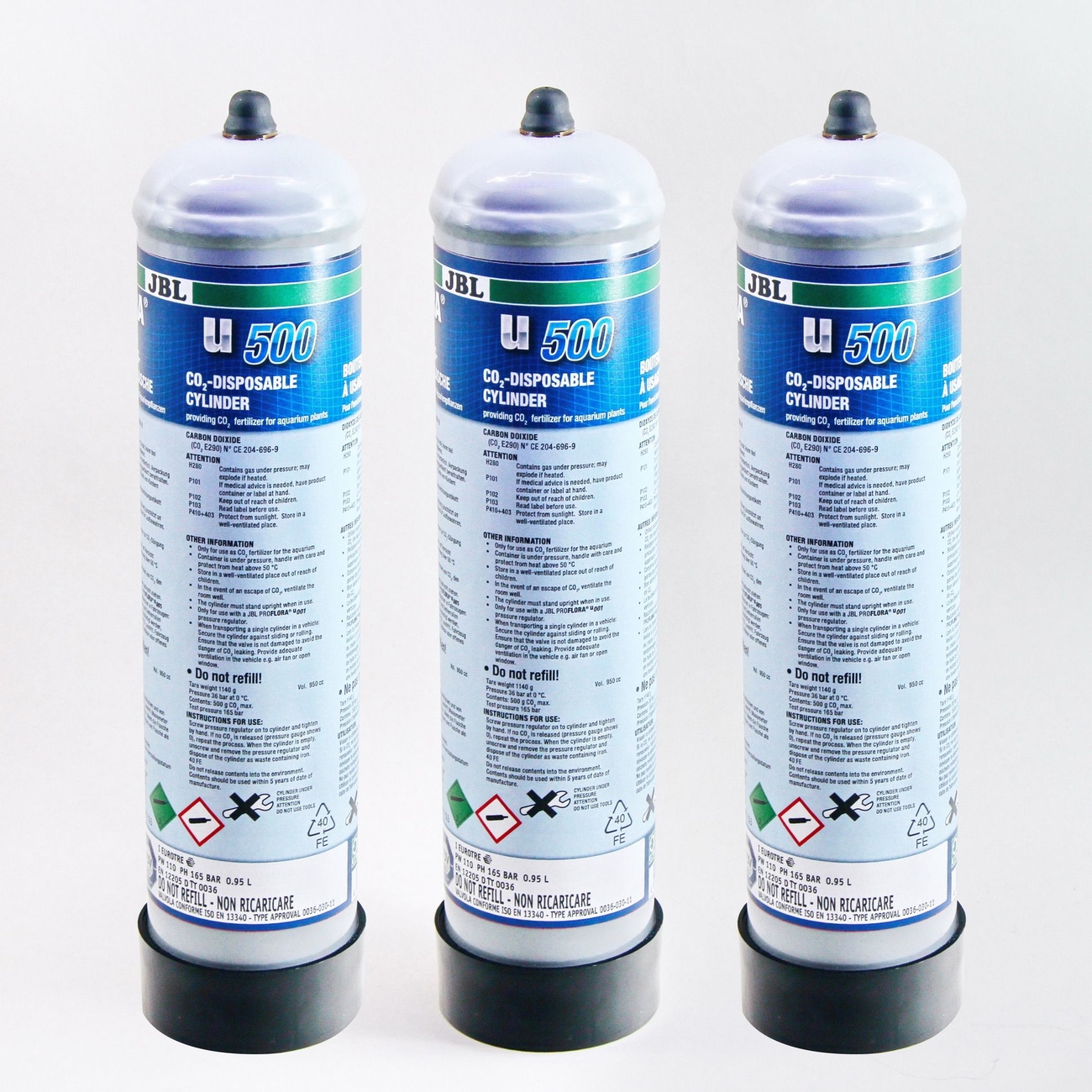 JBL ProFlora u500 (CO2-Einweg-Vorratsflasche) Bild 3