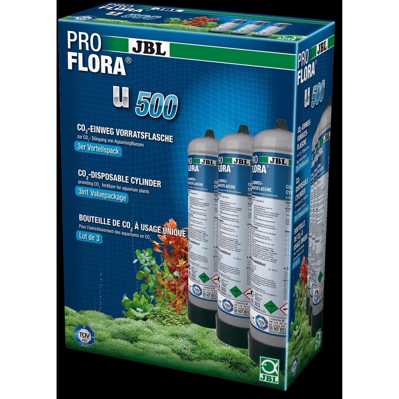 JBL ProFlora u500 (CO2-Einweg-Vorratsflasche) Bild 2