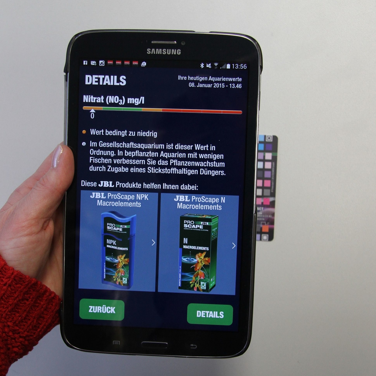 JBL ProScan Wassertest mit Smartphoneauswertung Bild 6