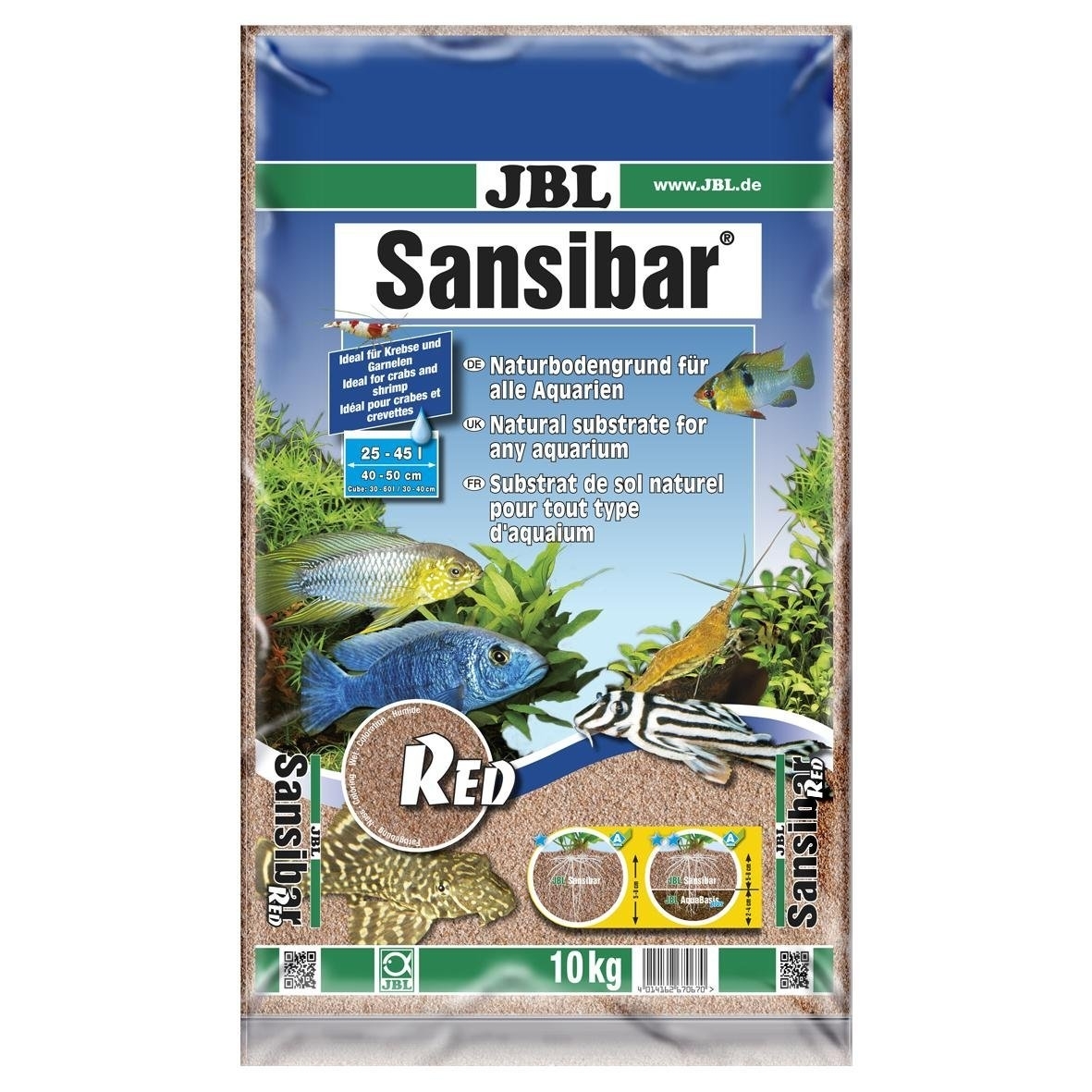 JBL Sansibar RED Bodengrund für Süß- und Meerwasser-Aquarien Bild 3